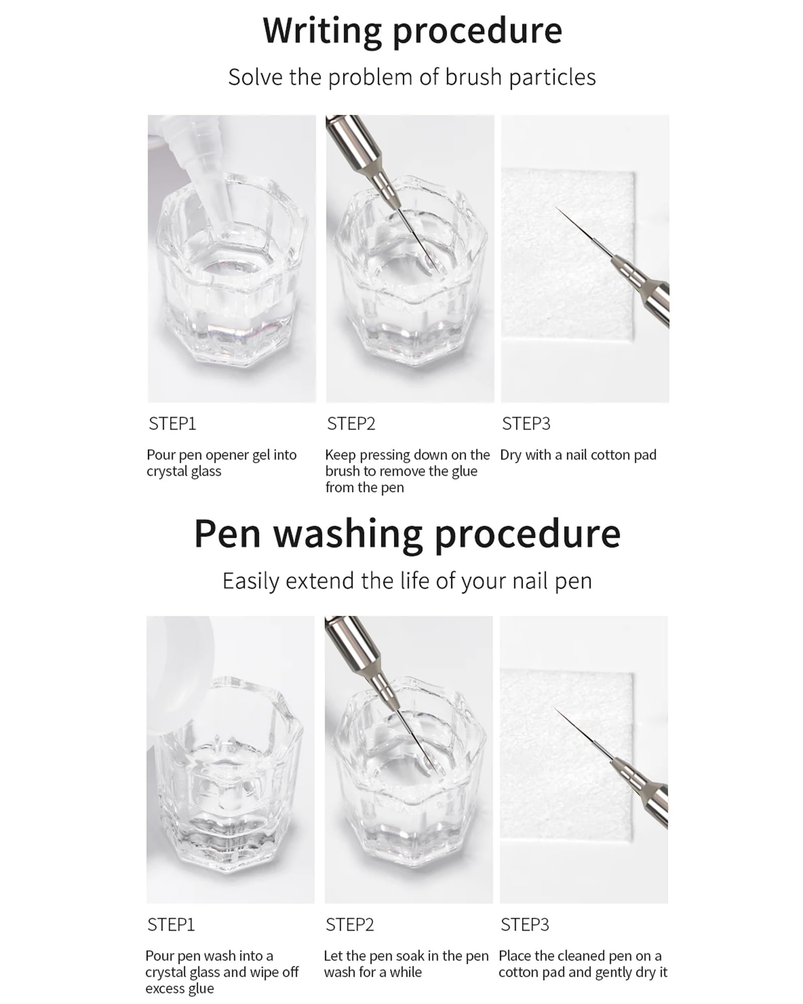 MOLILON brushes in a studio scene inspiring creative manicures