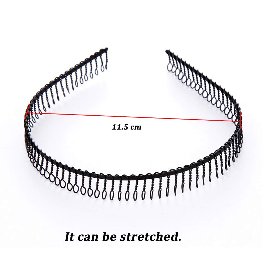mollensiuer close-up of internal teeth detail providing strong hair grip and stability