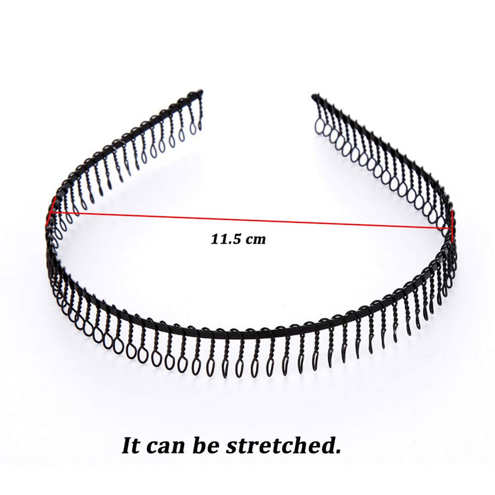 mollensiuer close-up of internal teeth detail providing strong hair grip and stability