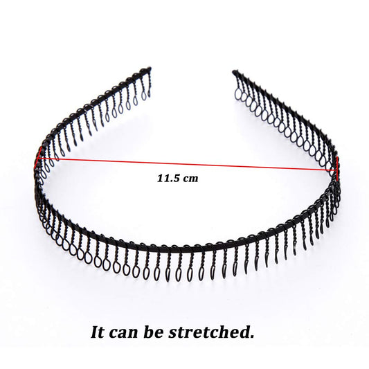 mollensiuer close-up of internal teeth detail providing strong hair grip and stability