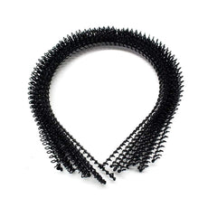 mollensiuer headband next to ruler shows 11.5 cm diameter for size clarity