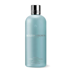 Molton Brown bottle front view showing coastal design and fresh fragrance benefit