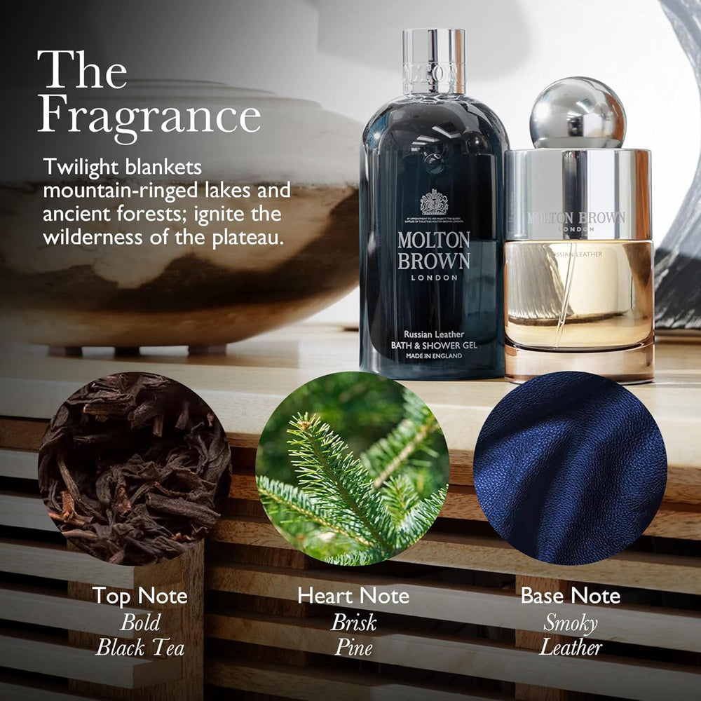Molton Brown textured lather on hand demonstrating rich foam and thorough cleanse