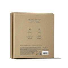 Molton Brown gift box opened to reveal duo, recyclable packaging benefit