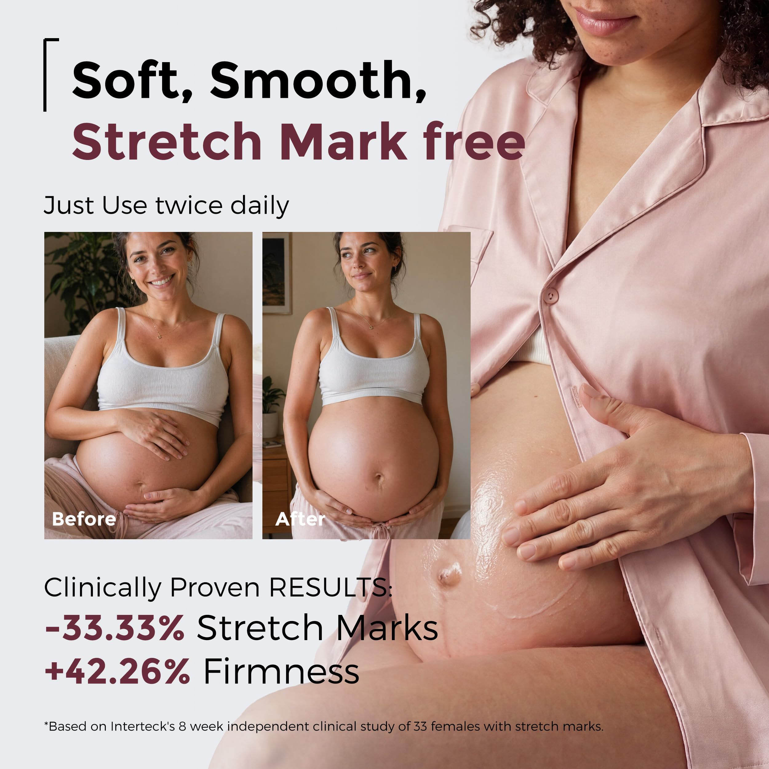 Momcozy cream texture close-up demonstrating fast-absorbing feel