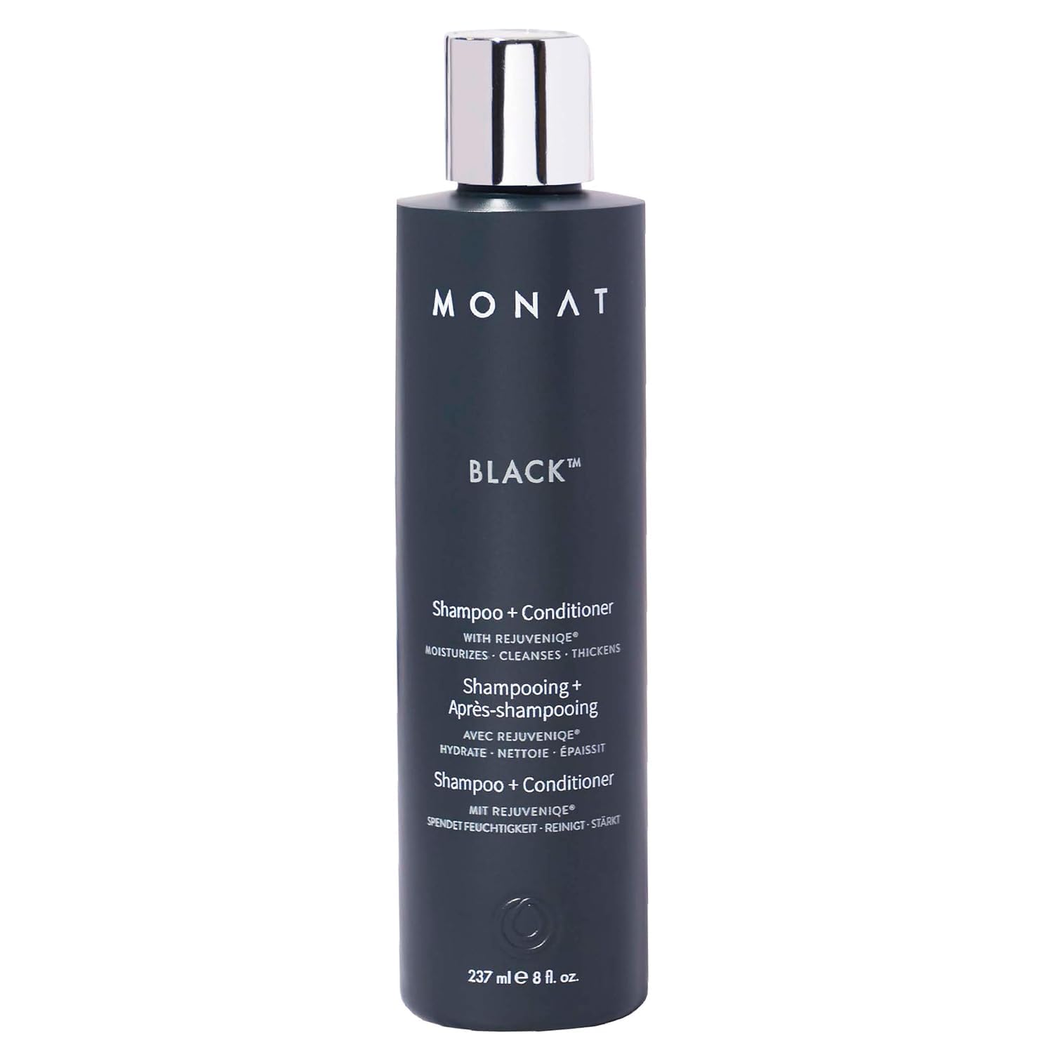 MONAT front packaging showing bottle and label for easy identification and benefit