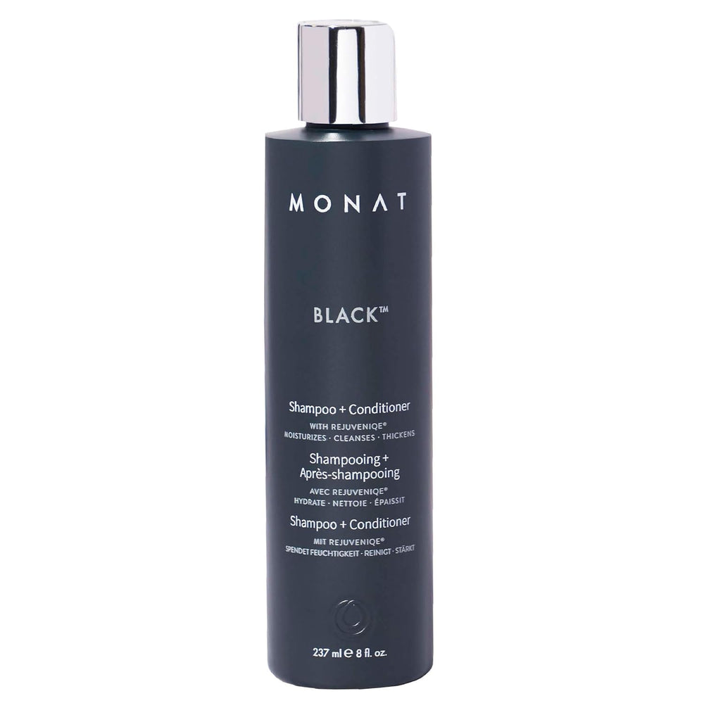 MONAT front packaging showing bottle and label for easy identification and benefit