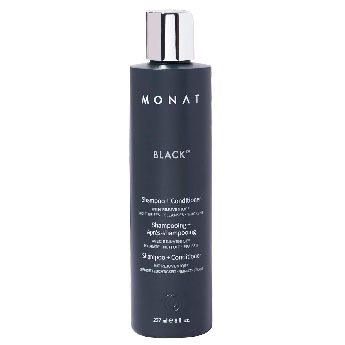 MONAT front packaging showing bottle and label for easy identification and benefit