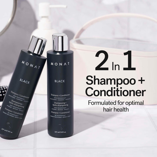 MONAT close-up pump displaying dispensing action for quick, no-fuss application
