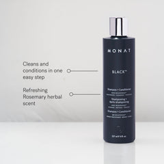 MONAT lather texture illustrating gentle foam and effective cleansing without stripping