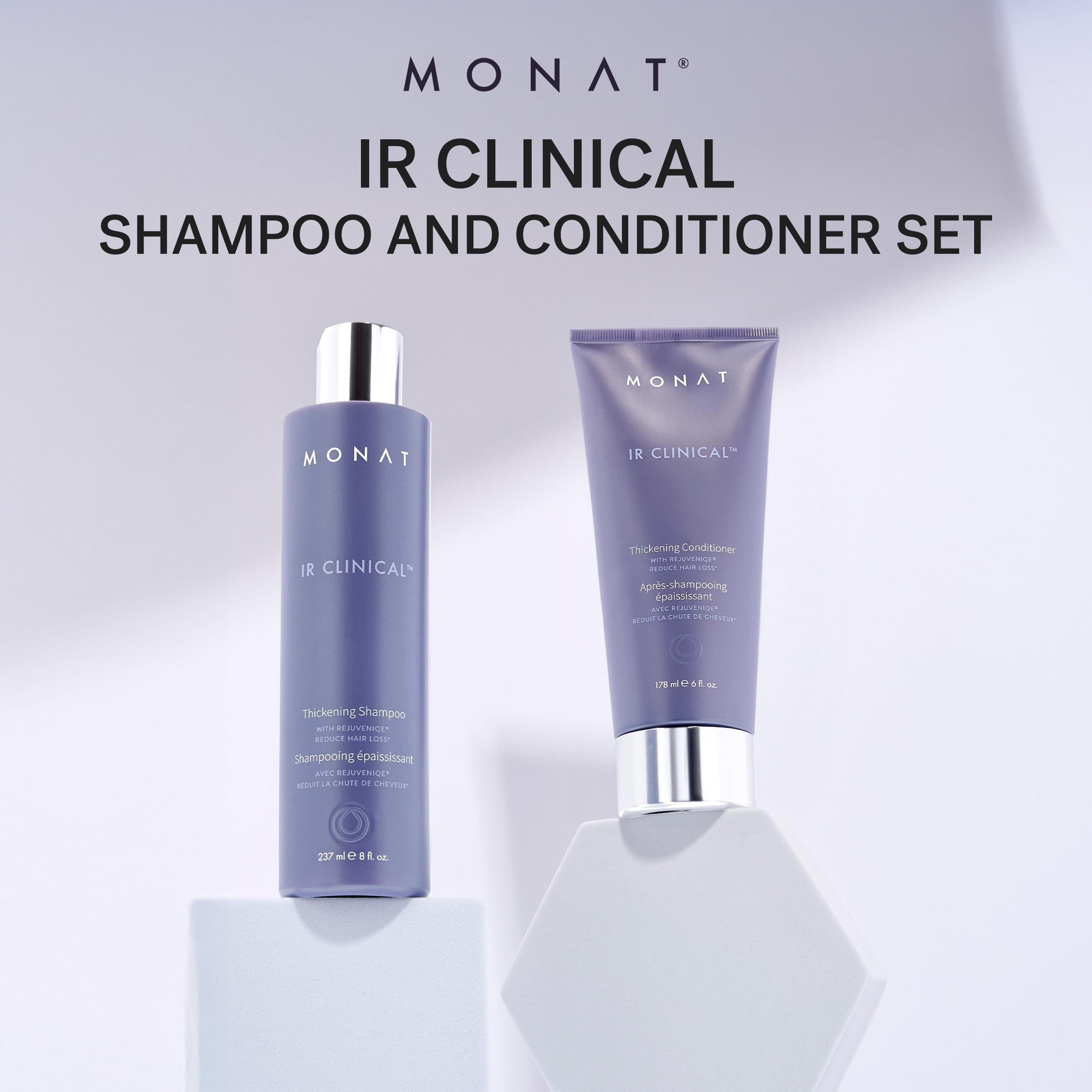MONAT conditioner cream texture close-up showing lightweight hydration