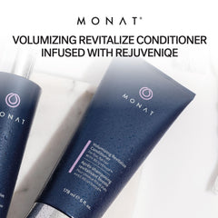 MONAT pouring conditioner consistency illustrating smooth, spreadable formula