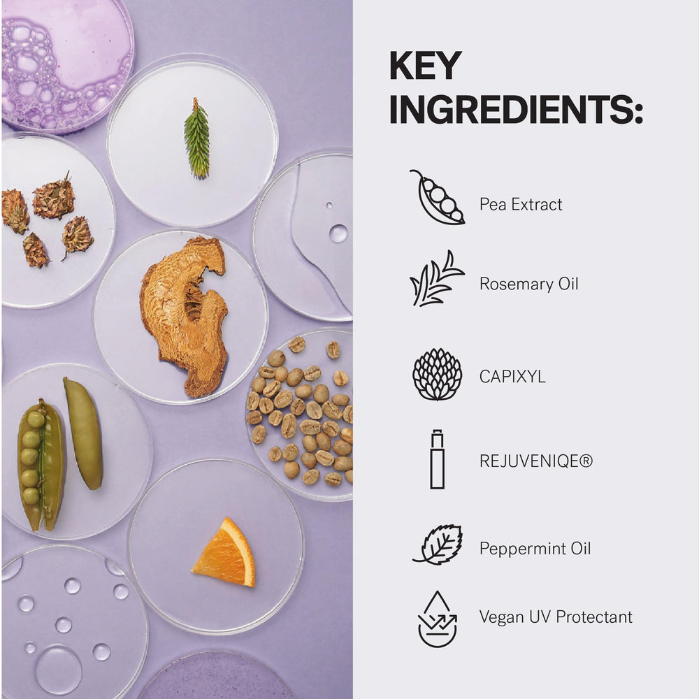 MONAT product with rosemary and mint botanicals showing natural scent benefit