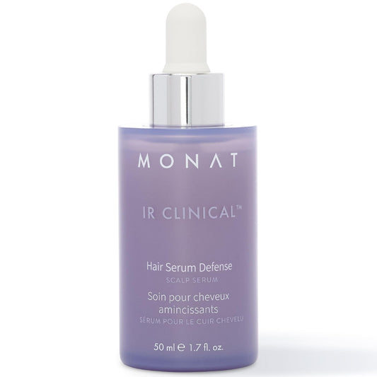 MONAT bottle front view showing label and non-greasy benefit