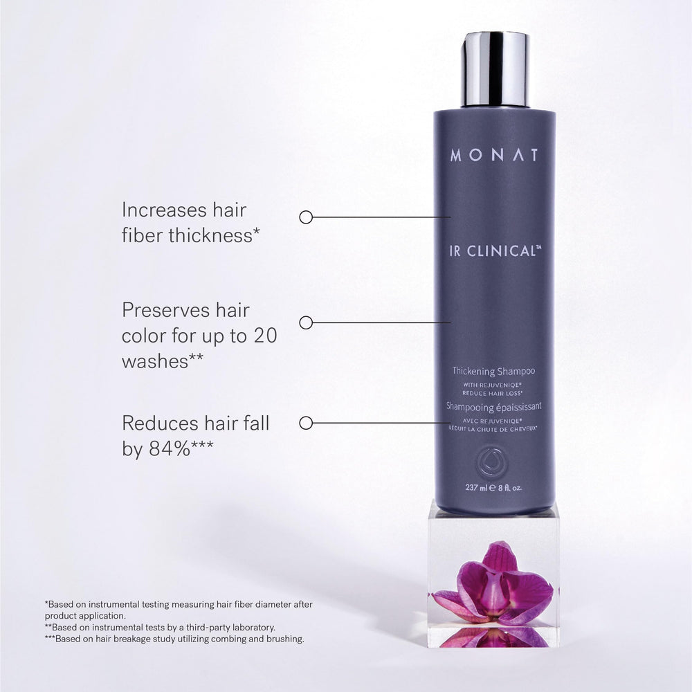 MONAT pump nozzle detail demonstrating easy dispense and controlled use