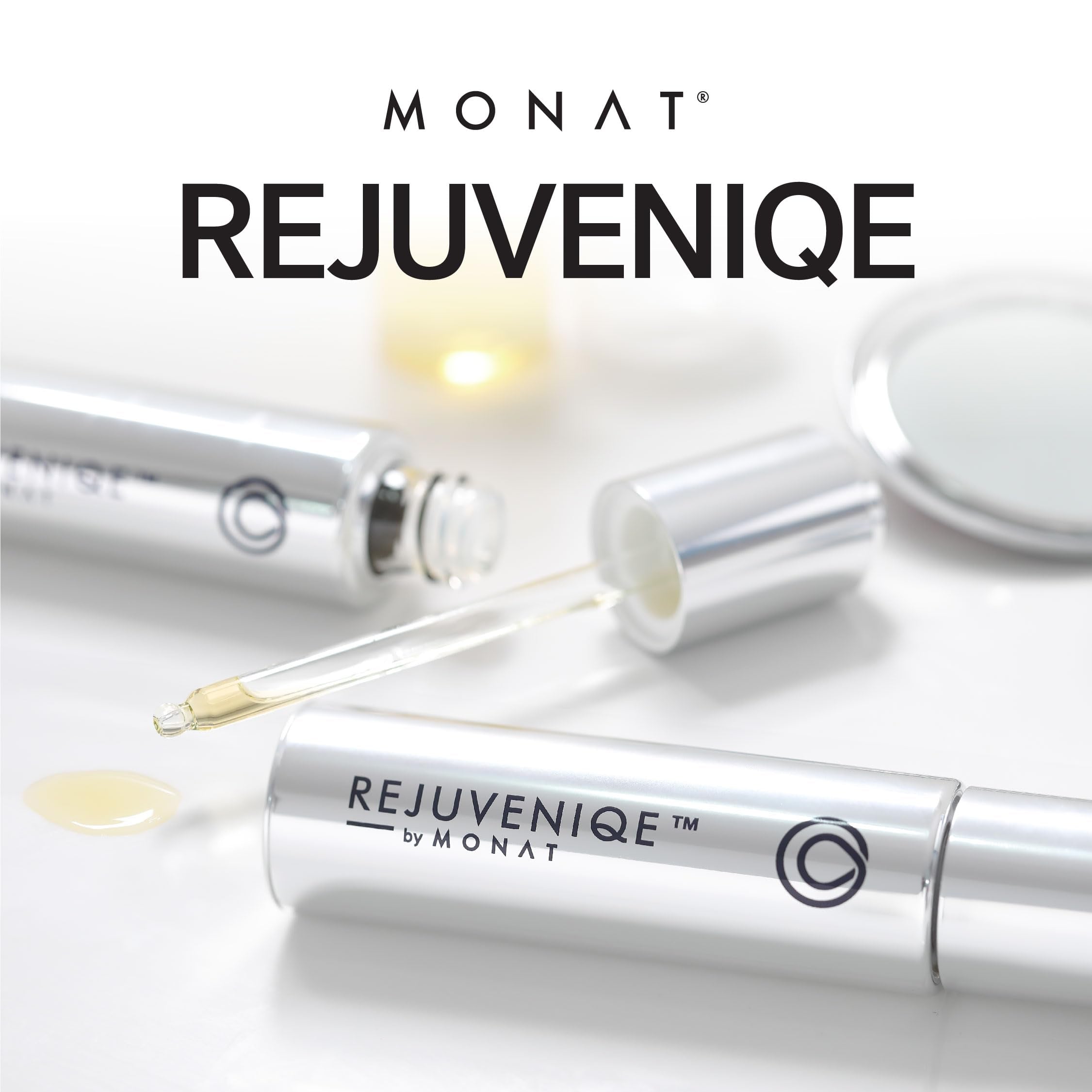 MONAT ingredient botanicals display highlighting sustainably sourced oils benefit