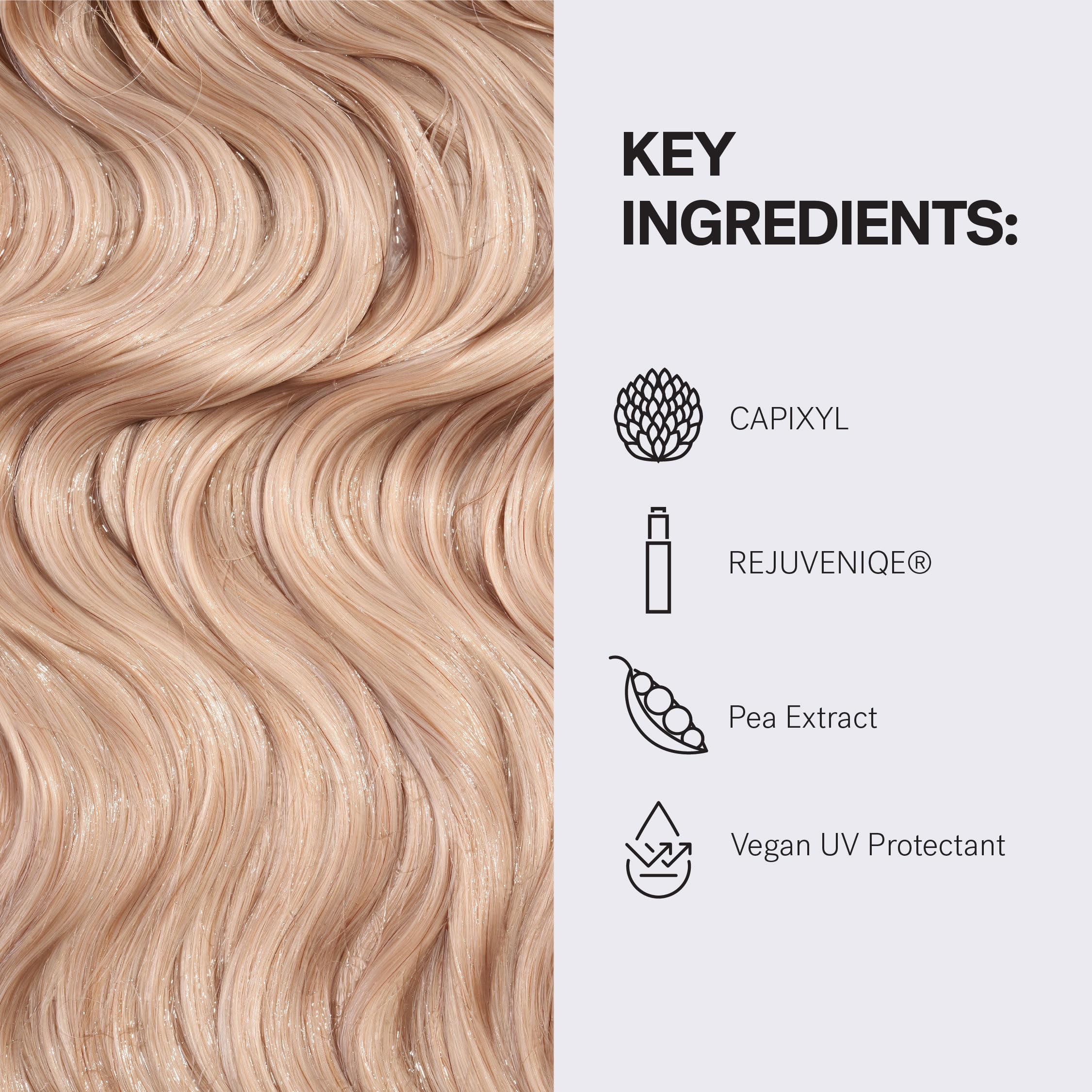 MONAT 237ml bottle in hand showing true size and travel convenience