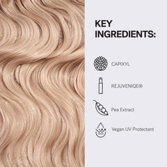 MONAT 237ml bottle in hand showing true size and travel convenience
