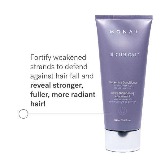 MONAT label close-up highlighting CAPIXYL and vegan formula benefits