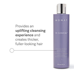 MONAT label close-up highlighting ingredients and clean-beauty benefits