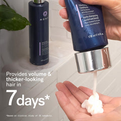 MONAT product in hand demonstrating ease of use and dispensing