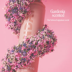 MONDAY HAIRCARE brunette spray landing on roots for instant oil absorption