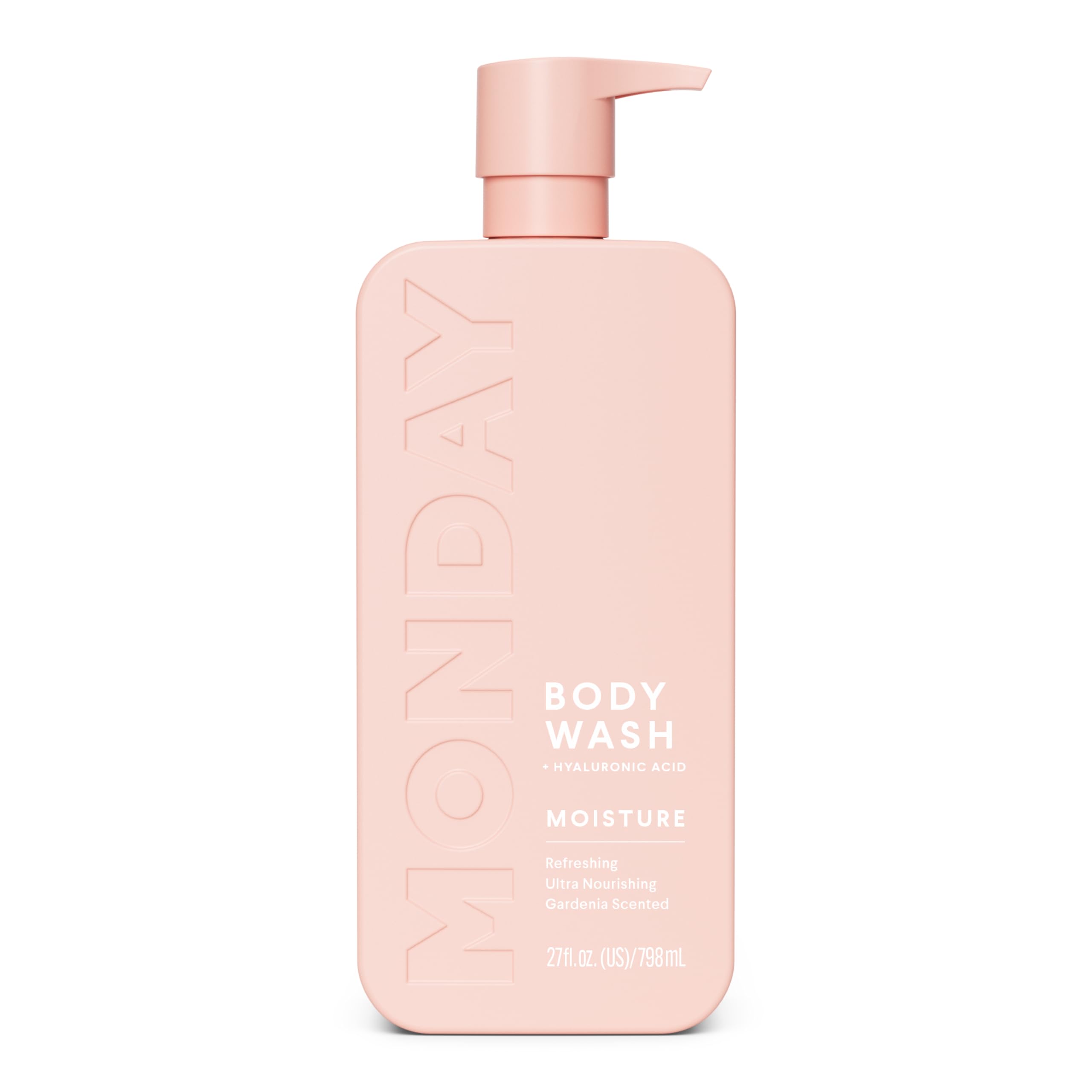 MONDAY HAIRCARE front bottle showing label and 798 mL size for value