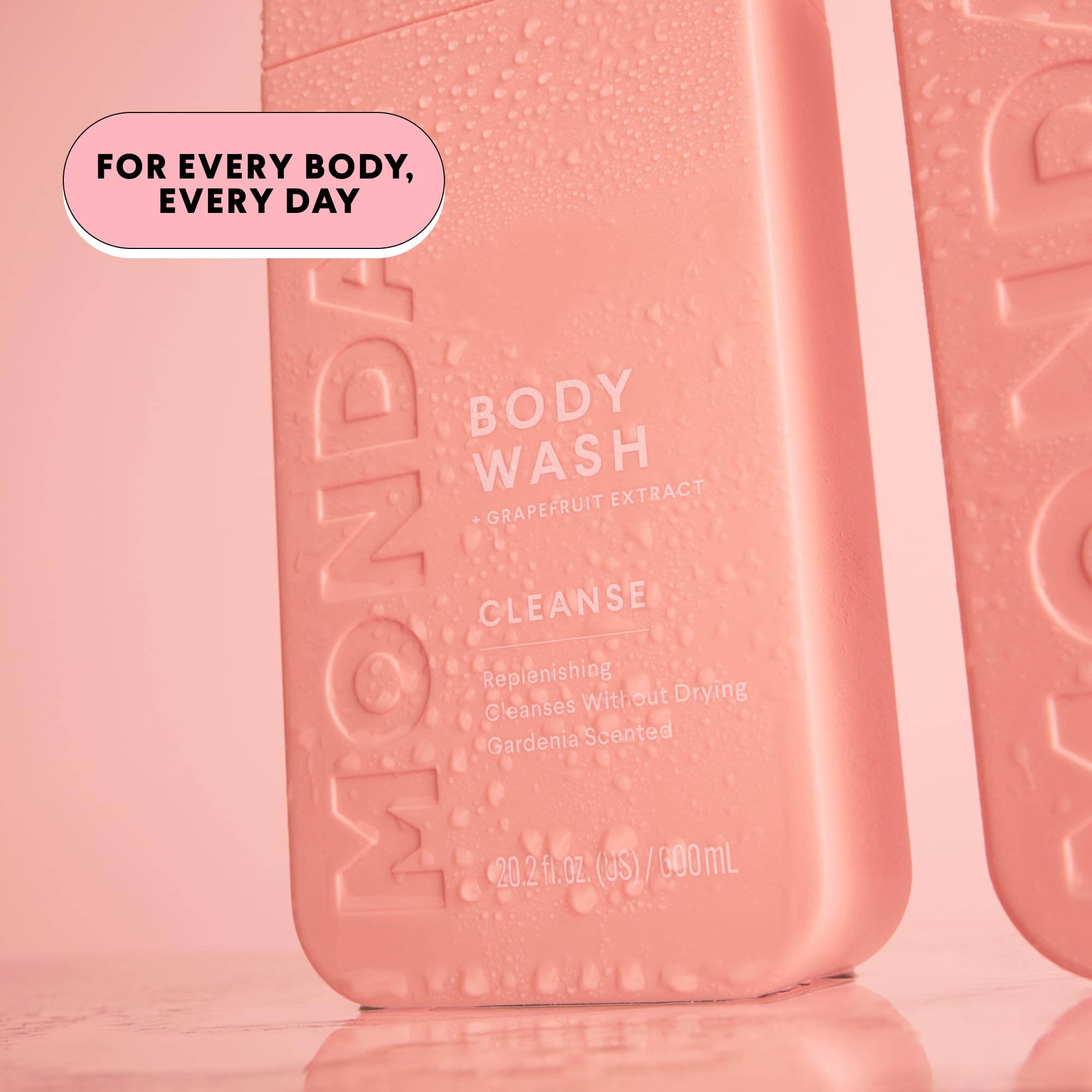 MONDAY HAIRCARE label and certifications detail confirming cruelty-free and tested