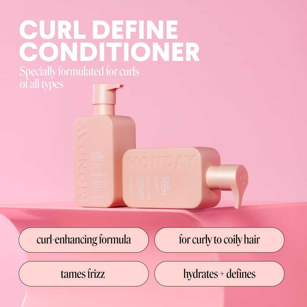 MONDAY HAIRCARE close-up of creamy conditioner texture for smooth application