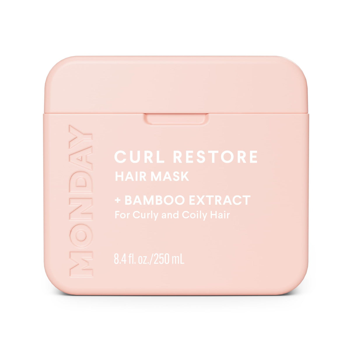 MONDAY HAIRCARE front jar showing clean packaging and product name