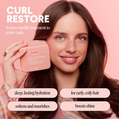 MONDAY HAIRCARE open jar texture showing creamy mask for deep conditioning