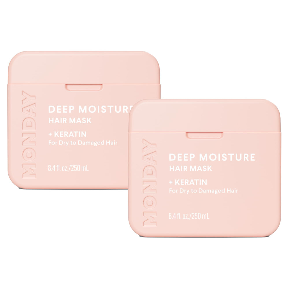 MONDAY HAIRCARE dual pack front view showing product and size benefit