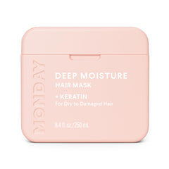 MONDAY HAIRCARE front jar showing the Deep Moisture label and benefits
