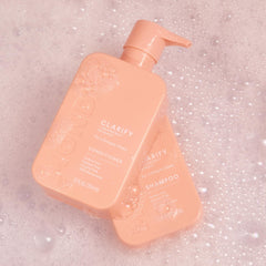 MONDAY HAIRCARE lifestyle bathroom shelf creating tidy routine
