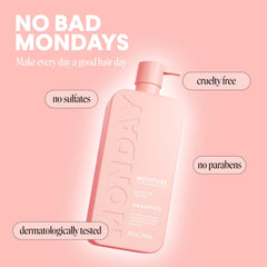 MONDAY HAIRCARE shea butter scoop illustrating nourishing emollient