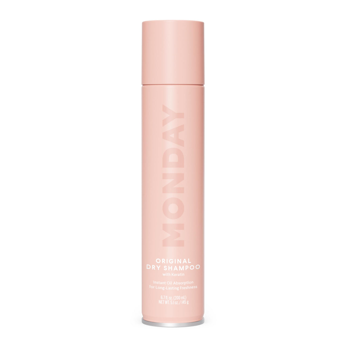 MONDAY HAIRCARE front packaging shows product and benefits