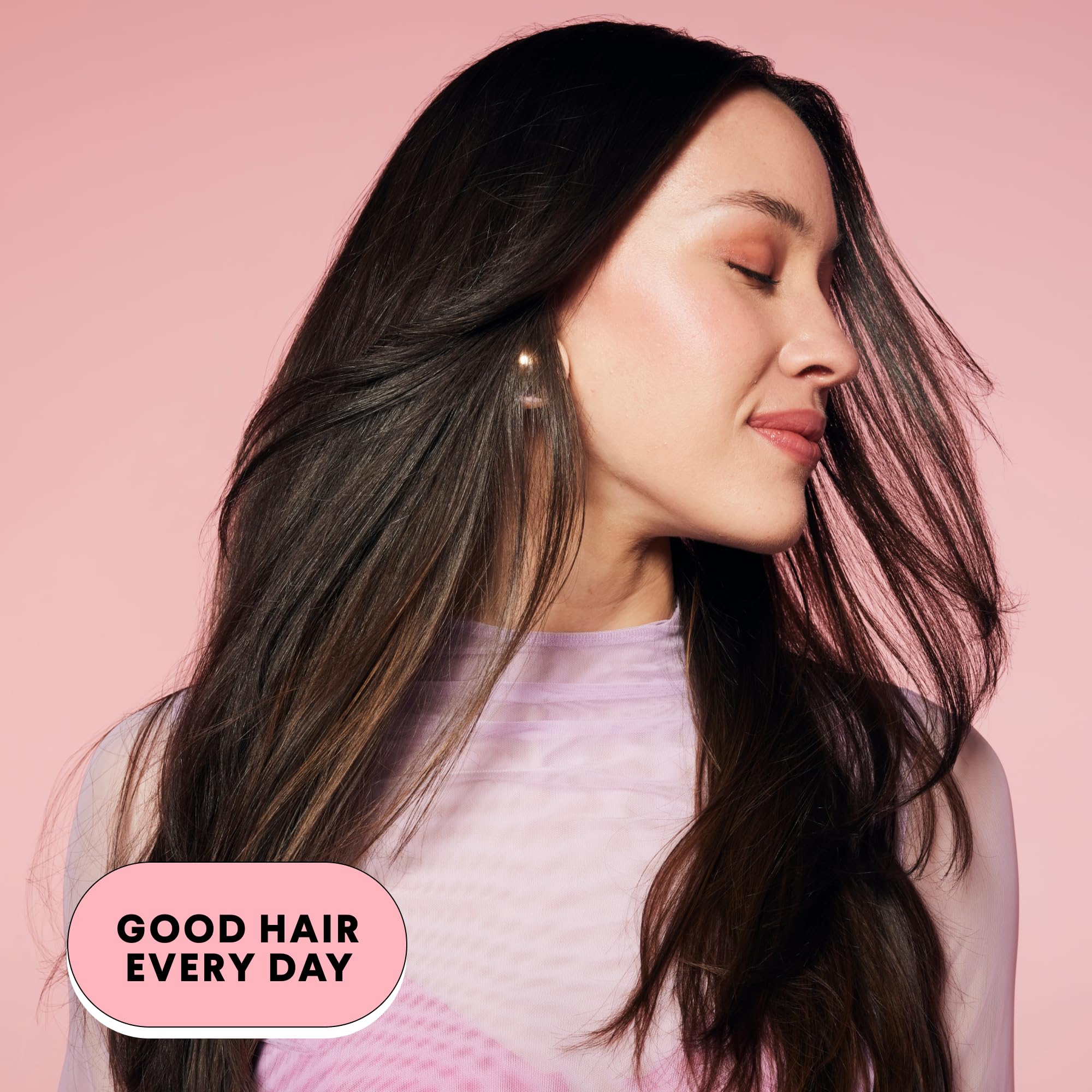 MONDAY HAIRCARE conditioner pouring to show slip for easier detangling