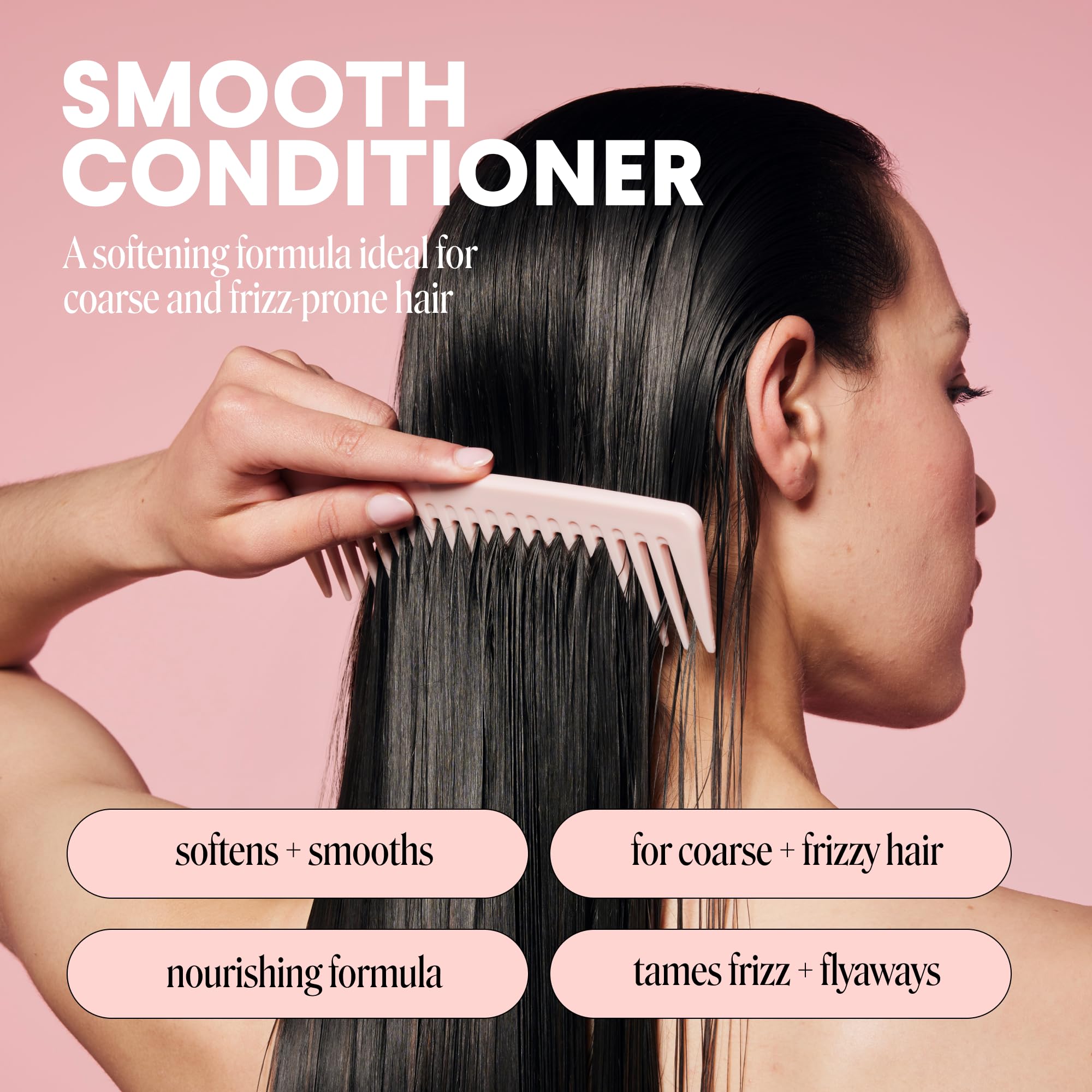 MONDAY HAIRCARE pump dispenser close-up for convenient, mess-free use