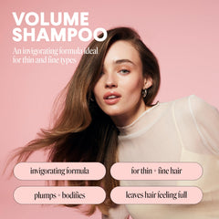 MONDAY HAIRCARE pump nozzle close-up enabling easy, mess-free dispensing