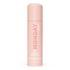 MONDAY HAIRCARE bottle front view shows sleek design and benefits