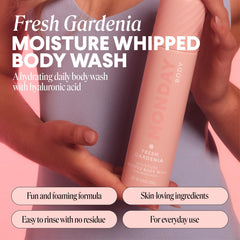 MONDAY HAIRCARE pump producing airy foam for easy coverage