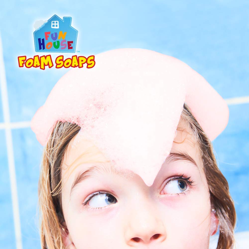 Moneysworth & Best foam texture close-up illustrating pliable foam kids can shape
