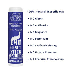 Montana Emu Ranch pocket stick held in hand showing scale and portable convenience