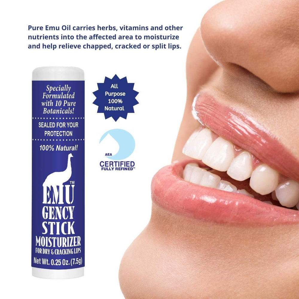 Montana Emu Ranch close-up of stick texture highlighting smooth emollient finish