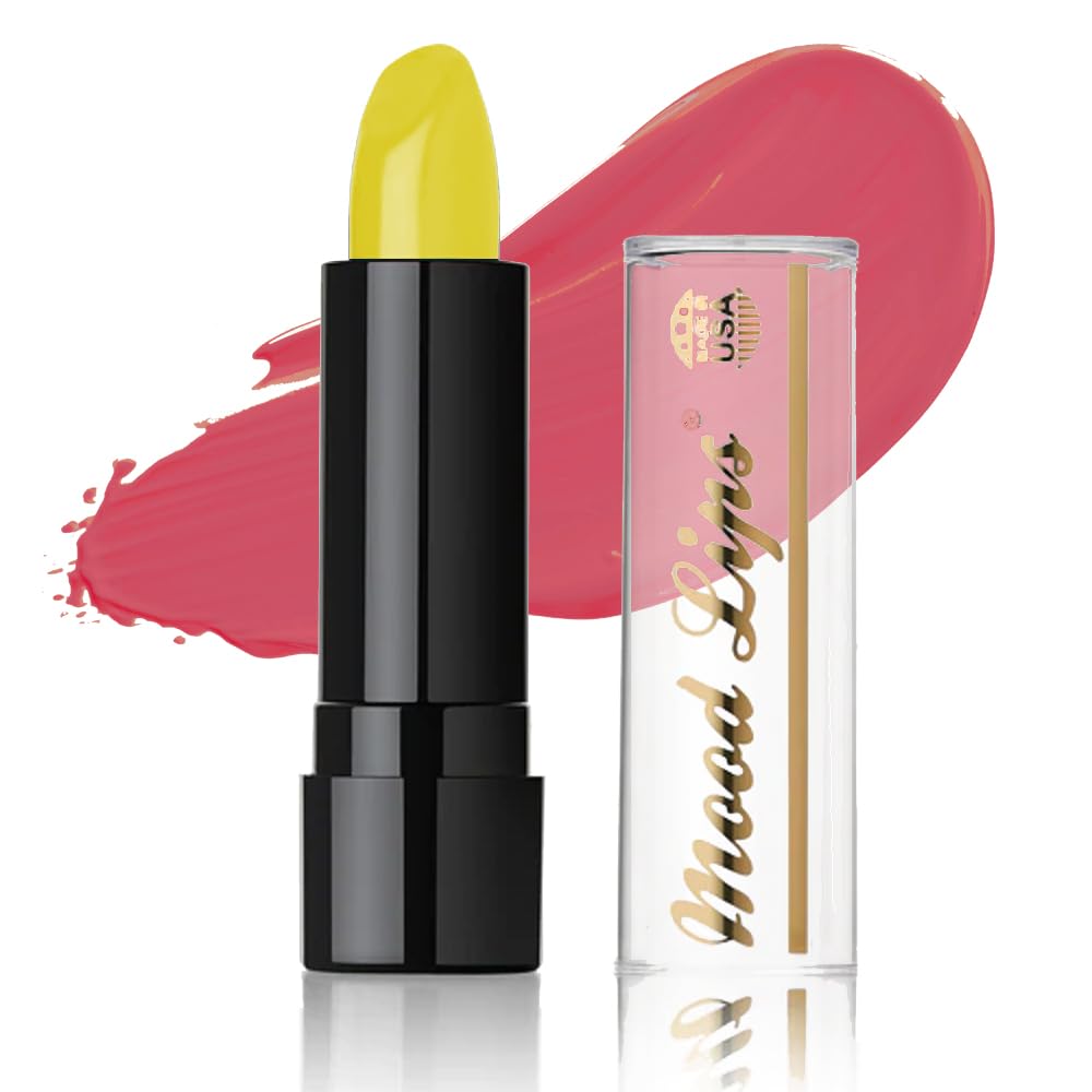 Mood Lips front packaging yellow showing product name and benefits