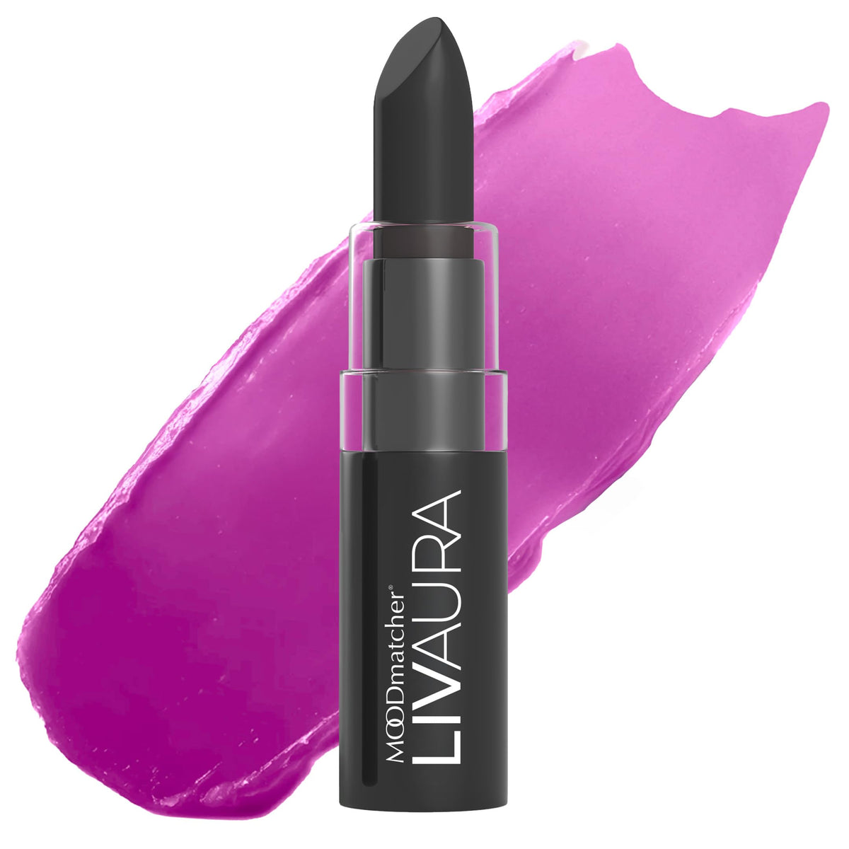 MOODmatcher tube front view showing sleek packaging and easy application benefit