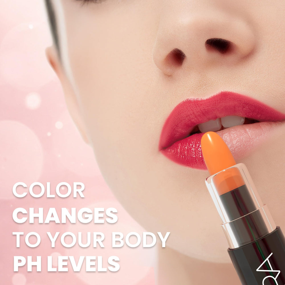 MOODmatcher LIVAURA lipstick twist open displaying easy application benefit