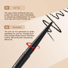 MooGlamor brown pencil swatch showing warm, blendable color