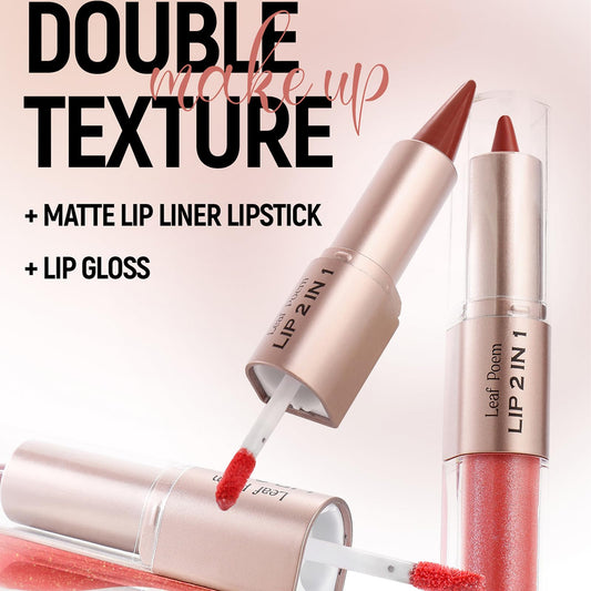 MooGlamor close-up of dual-ended tip showing liner and gloss for precise application