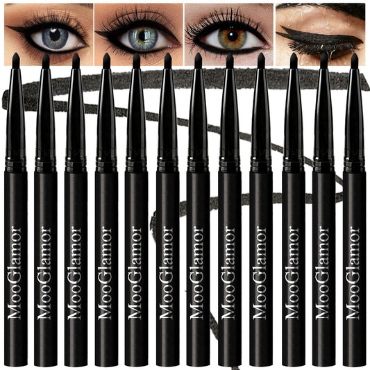 MooGlamor front pack showing all 12 pencils and clear value